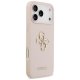 Guess Grained Big 4G & Classic Logo Phone Case Cover iPhone 17 Pro Max - Pink