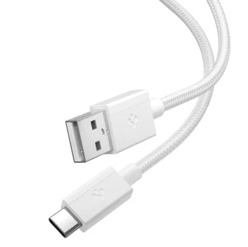 Кабель USB-A - USB-C Spigen Essential EB6015AC 60W 150 см, белый