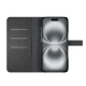 Чехол-книжка Puro Wallet Detachable MagSafe 2в1 для iPhone 16 Pro, экокожа, черный