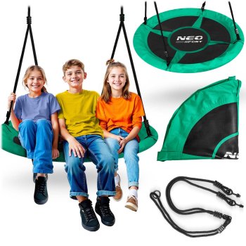 Ligzdas šūpoles bērniem Neo-Sport Swingo 110 cm