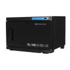 Profesionāls dvieļu sildītājs ar UV-C sterilizatoru 16 L, melns