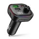 Tech-Protect CC07 3 portu PD 54W auto lādētājs un Bluetooth FM raidītājs, melns