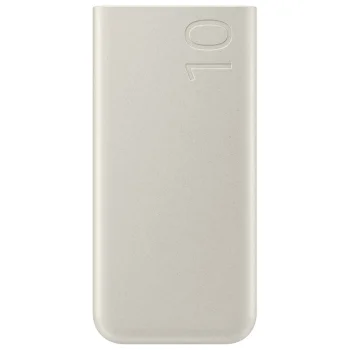 Внешний аккумулятор Samsung EB-P3401XUEGWW 10000 mAh 25 Вт 2x USB-C - бежевый