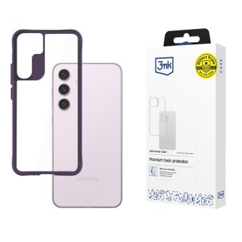 3mk Satin Armor Case+ vāciņš Samsung Galaxy S24, Purple / Transparent