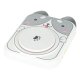 Kids Pottery Wheel Creative Set with Clay and Paints, Dog Motif, Grey