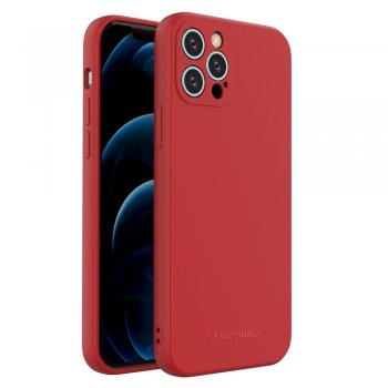 Apple iPhone 13 mini 5.4'' Wozinsky Silicone Color Case Cover, Red | Silikona Vāciņš Maciņš Apvalks Bampers