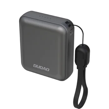 Ультракомпактный внешний аккумулятор Dudao K22+ 10000mAh 22.5W, серый