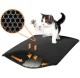 Paklājiņš Kaķu Tualetei 40x50cm, Melns | Litter Box Mat