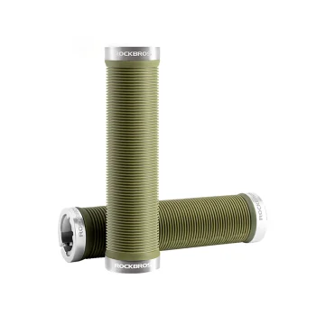 Грипсы для велосипеда Rockbros Anti-Slip Twist Grips, зеленые