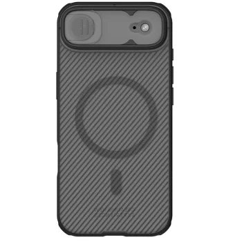 Nillkin iPhone 17 Air vāciņš CamShield Pro Magnetic, caurspīdīgs melns