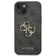 Guess 4G Big Metal Logo Case for iPhone 13/14/15 - Gray