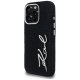 Karl Lagerfeld Signature Denim Case for iPhone 16 Pro Max, Black
