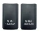 Комплект аккумуляторов для Xbox 360 с USB зарядкой, 2 шт., черный
