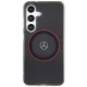 Mercedes Samsung Galaxy S24 Case IML Printed Ring MagSafe, Black