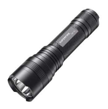Superfire L6-U Flashlight - 1480 lm, 330 m, USB-C
