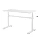 Стол с регулируемой высотой Ergo Office ER-401 W, 140x60 см, белый