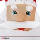 Piepūšams Ziemassvētku vecītis Zortiva ar LED apgaismojumu 180 cm IP44