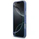 Guess 4G Strass Logo ar lielu siksnu un metāla pogām MagSafe vāciņš iPhone 17 Pro Max — zils | Phone Case Cover