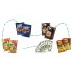 Ricokids 773400 Kids Toy Shopping Cart with Play Food, Blue