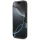 Guess iPhone 17 Pro vāciņš Fixed Glitter Big 4G, melns