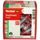 Универсальные дюбели Fischer DUOPOWER 8x40 мм, 100 шт.