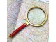 Classic Handheld Magnifying Glass 80mm, Gold