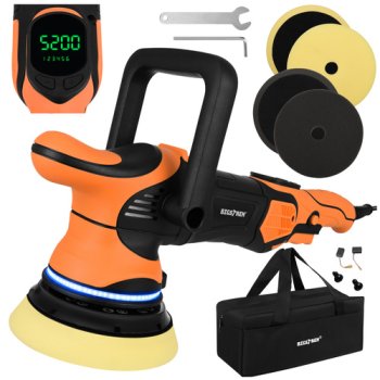 Bigstren 1000W auto pulējamā mašīna Dual Action 125mm