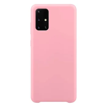 Silikona vāciņš Samsung Galaxy A72 4G, rozā