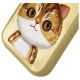 Nimmy iPhone 16 Pro Max vāciņš Big Eyed Pet 2.0 Cat, haki