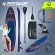 Надувная SUP-доска 4Fizjo TSUNAMI 350 см T05, разноцветная