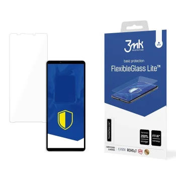 3mk FlexibleGlass Lite hibrīdstikls Sony Xperia 10 V, 0.16 mm