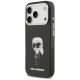Karl Lagerfeld IML Aquarelle Karl & Logo MagSafe Phone Case Cover iPhone 17 Pro - Black