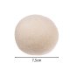 Ruhhy 25704 Wool Dryer Balls, 6 Pcs, Beige