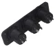Водонепроницаемое гнездо прикуривателя 12V с 2x USB и вольтметром PLS37