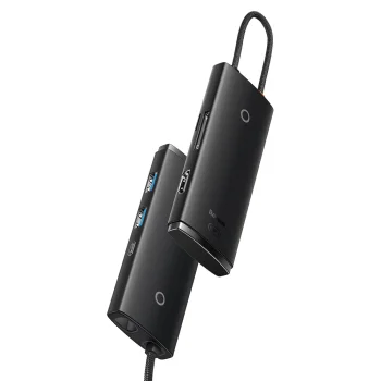 Baseus Lite Series многофункциональный USB Type-C HUB – 2 x USB 3.0 / USB Type-C PD / HDMI 1.4 /...