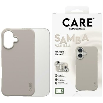 CARE by PanzerGlass Fashionable Samba MagSafe vāciņš iPhone 17 - Pelēks | Phone Case Cover Gray