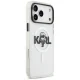 Чехол Karl Lagerfeld IML Karl Sketch Logo MagSafe для iPhone 17 Pro Max, прозрачный