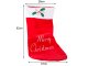Large Christmas Gift Stocking, 62 cm, Red