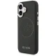 Чехол Guess Perforated 4G MagSafe для iPhone 17 - черный