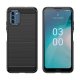 Чехол Carbon Case для Nokia C300 - Черный