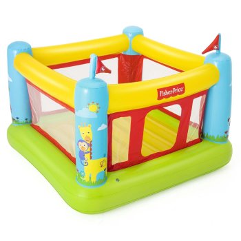 Piepūšamais batuts bērniem Fisher-Price Bestway 93553 rotaļu centrs