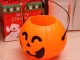 Halloween Pumpkin Candy Bucket, Large, Orange