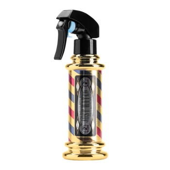 Hairdressing Barber Water Spray Bottle A-12 200 ml, Gold