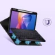 Xiaomi Redmi Pad 2 / SE 11\'\' Tech-Protect SC Pen Case Cover with Bluetooth Keyboard, Black | Vāks Apvalks Pārvalks...