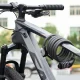 Rockbros RKS531 velosipēda saslēdzējs ar 5 ciparu kodu un LED, 180 cm