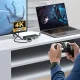 Док-станция Orico OM28PR-G2 USB-C со слотом M.2 и HDMI, черная