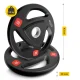 Olimpiskie svara diski 4FIZJO 2 x 15 kg