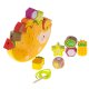 Деревянная игра-балансир и шнуровка Ежик с фруктами