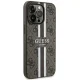 Чехол Guess для iPhone 13 / 13 Pro 4G Printed Stripes MagSafe, коричневый