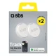 Meklētājs SBS Track My Circle saderīgs ar Apple Find My, 2 gab., balts